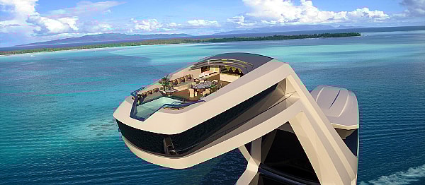 Gabriele Teruzzi Shaddai superyacht - elevated master.jpg The master suite features an 1,100-square foot terrace (Photo: Gabriele Teruzzi)