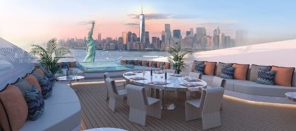 The view from the master terrace (Photo: Gabriele Teruzzi)