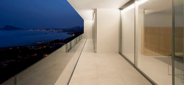 Every night requires a trip to the terrace