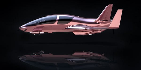 Cobalt Valkyrie-X rose gold private plane - profile.jpg At $1.5 million, it's quite the fantastic gift (Photo: Cobalt)