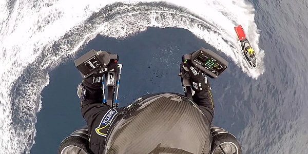 JetPack Aviation JB-10 Monaco test flight - Mayman at water.jpg A dizzying look down (Photo: JetPack Aviation)