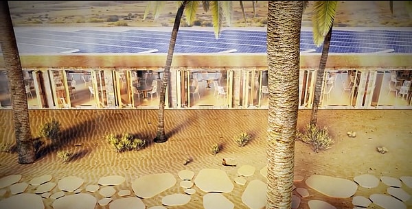 Baharash Architecture's Oasis Eco Resort - rooms.jpg 84 individual suites, with restaurant, spa and business facilities