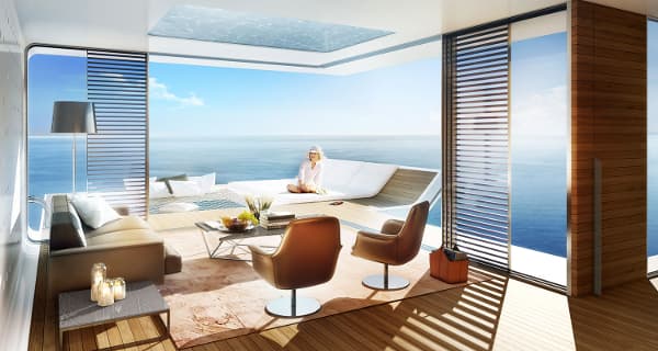 Comfortable, luxurious main deck accommodations