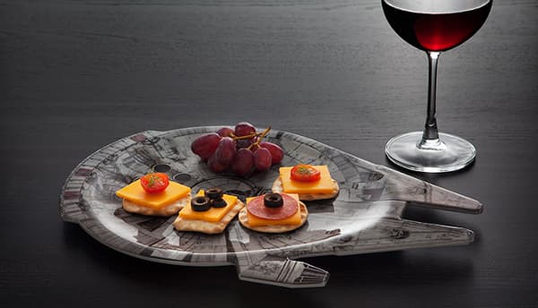 Millennium Falcon serving platter