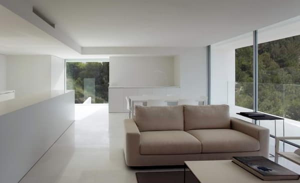 This couch looks comfy, but it's not white