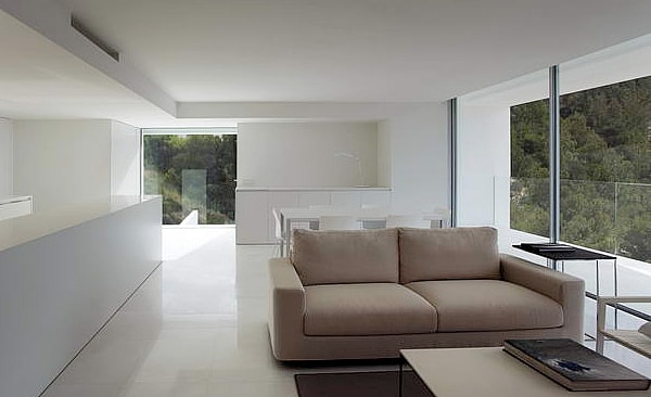 This couch looks comfy, but it's not white