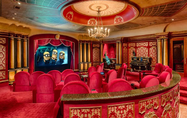 A comfy room to catch a few flicks