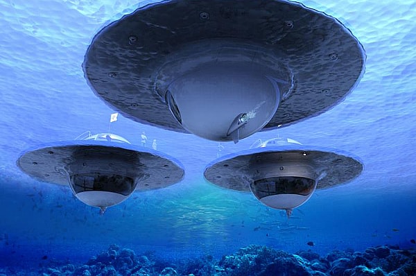 Jet Capsule Unidentified Floating Object - three.jpg A friendly cluster or deadly looking invasion, depending on your perspective