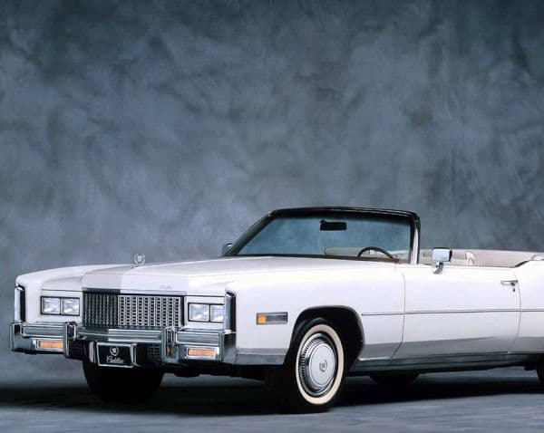 1976 Cadillac Eldorado Convertible  - Beauty queens love it. Southern businessmen love it. Steak-house owners love it. It is the Cadillac Eldorado, it has an 8-liter V8, it is nineteen feet long. All hail. 