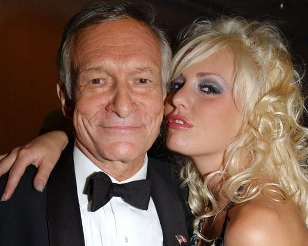 Hugh Hefner, 2001 Hugh Hefner, 2001 - “The only way Hugh Hefner can get stiff now is through rigor mortis.” - Gilbert Gottfried