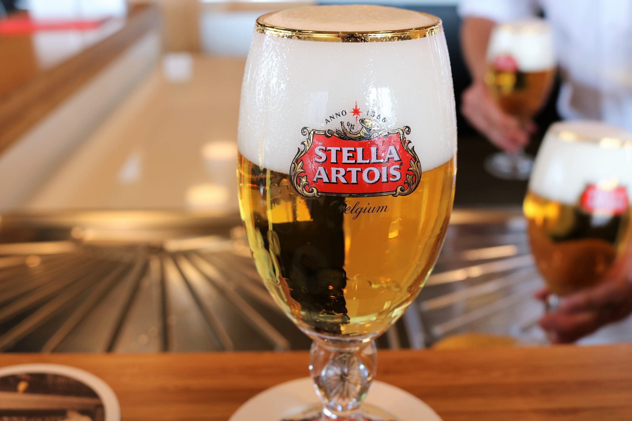 Stella at the brewery - Credit Jake Emen