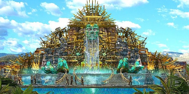 Cirque du Soleil Theme Park - Water Park.jpg The water park will be performance-based (Photo: Grupo Vidanta)