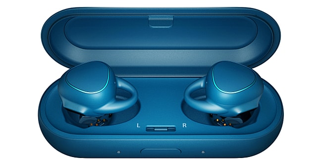 Samsung Gear IconX wireless stereo earbuds - case.jpg Samsung's sporty Gear IconX (Photo: Samsung Electronics)