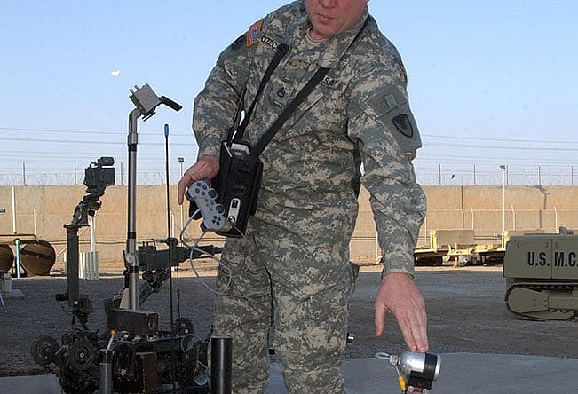 Battle bot US Army