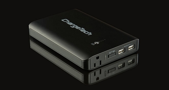 ChargeTech Portable Power Outlet - 1.jpg The world's smallest portable power outlet