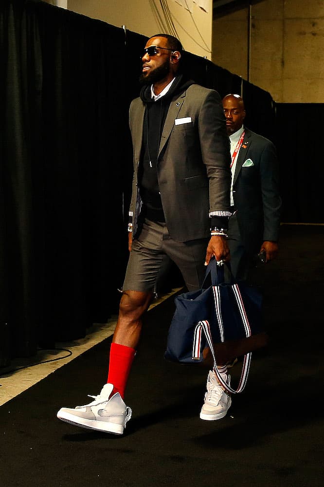 lebron james dress shorts LeBron James Is Taking Short Shorts to a Whole New Level