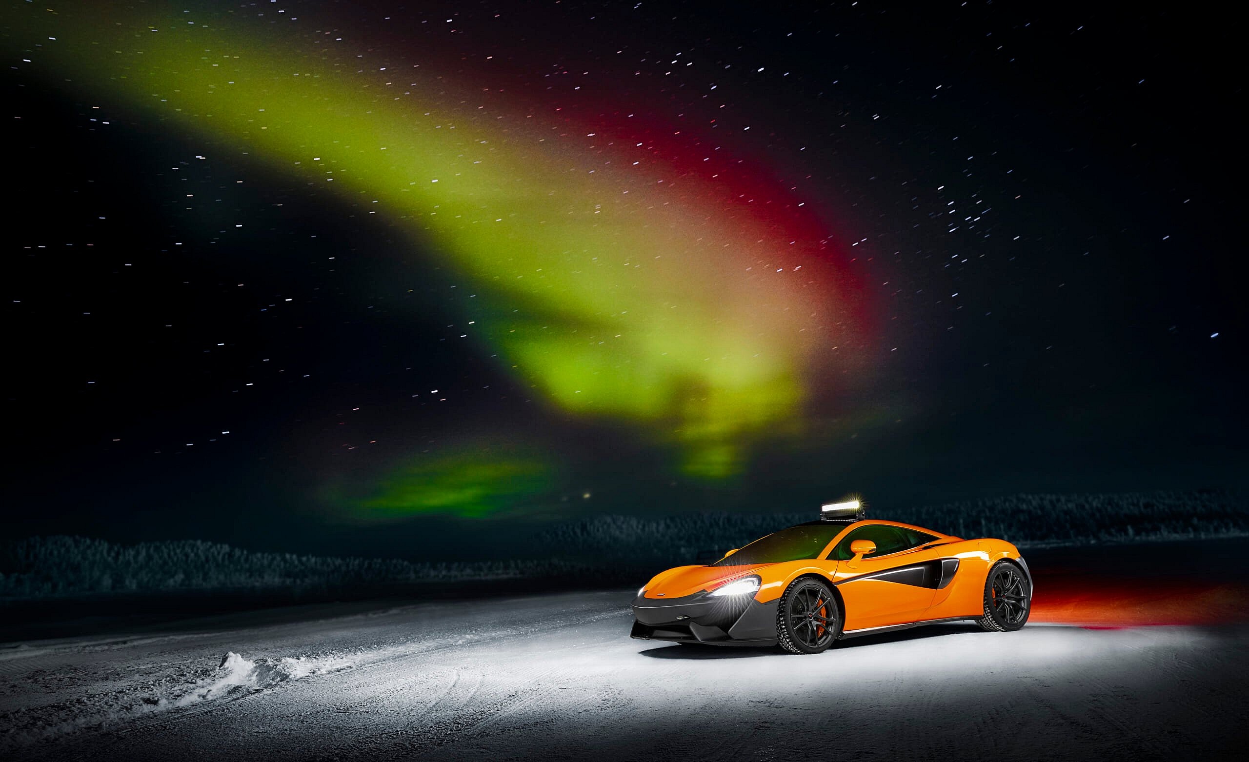 Pure McLaren Arctic Experience - 570S Spider -075
