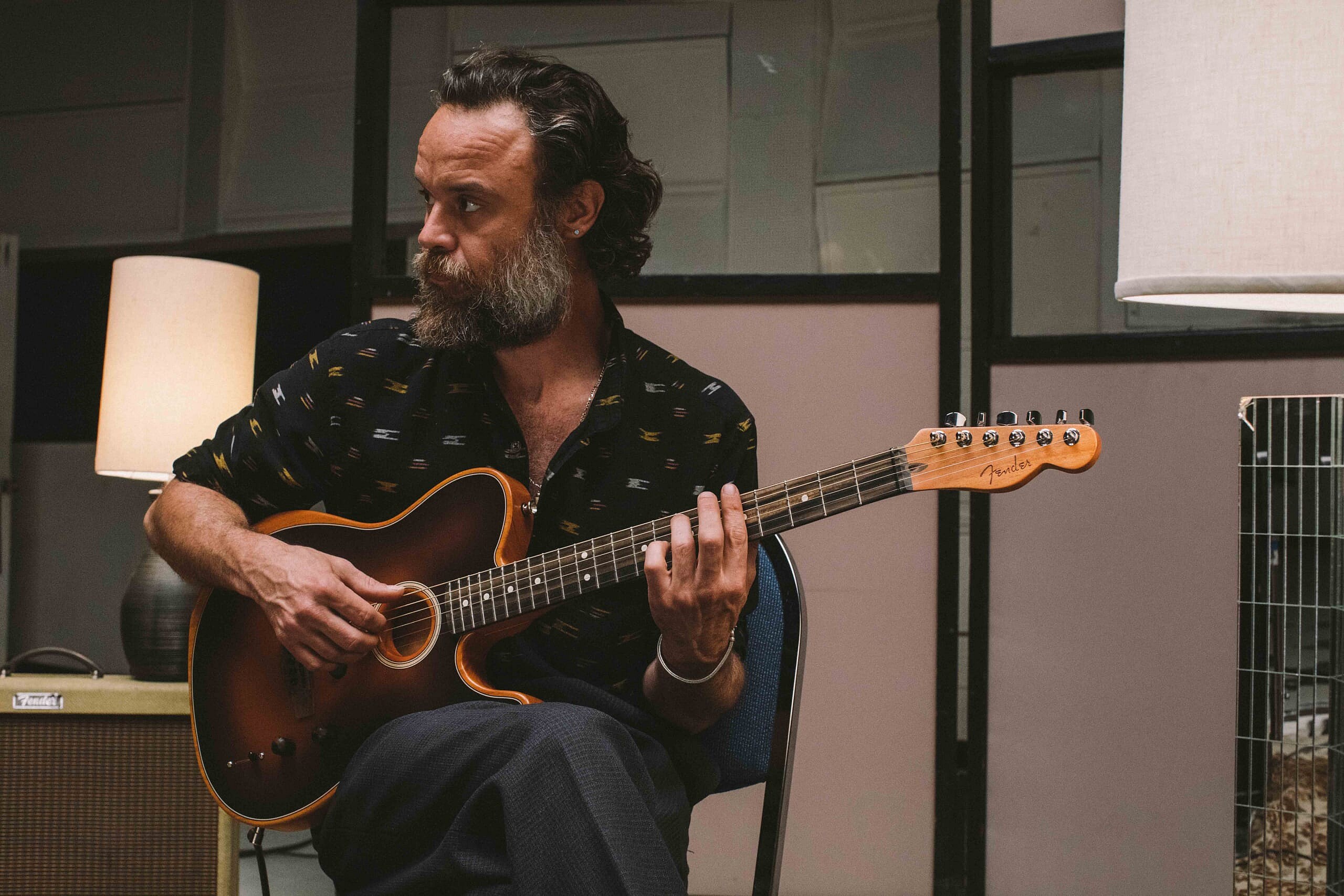 Rodrigo Amarante- American Acoustasonic Telecaster - Sunburst