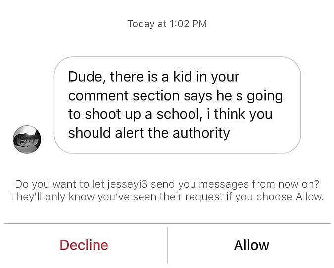 Screengrab From Edelman's account