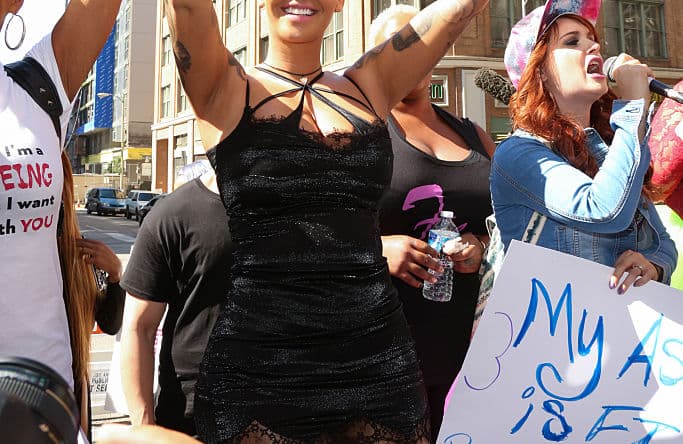 Amber Rose Slutwalk Getty