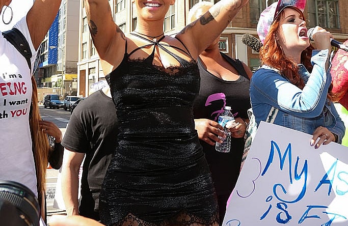 Amber Rose Slutwalk Getty