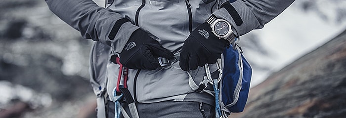Fenix Chronos luxury smartwatch - outdoors.jpg Glove-friendly music and action cam controls (Photo: Garmin)
