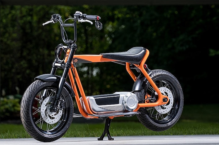 harley davidson concept lightweight EV