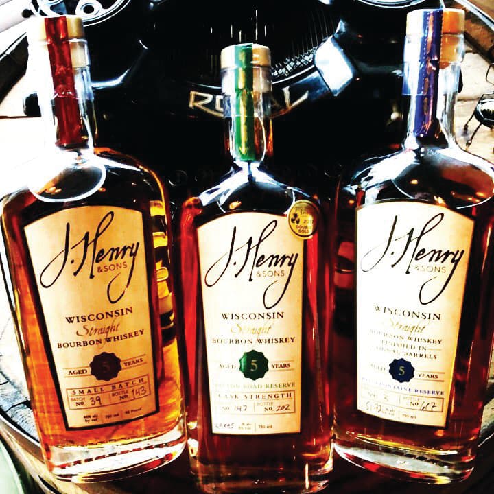 J. Henry & Sons - 5-Year Small Batch Wisconsin Straight Bourbon and 2019 10th Anniversary Limited Edition Blend