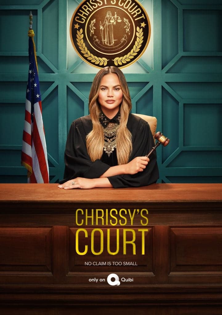 chrissyscourt-poster Poster for Chrissy Teigen's new Quibi show,