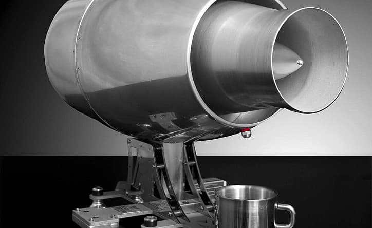 One cup and you're ready for take-off