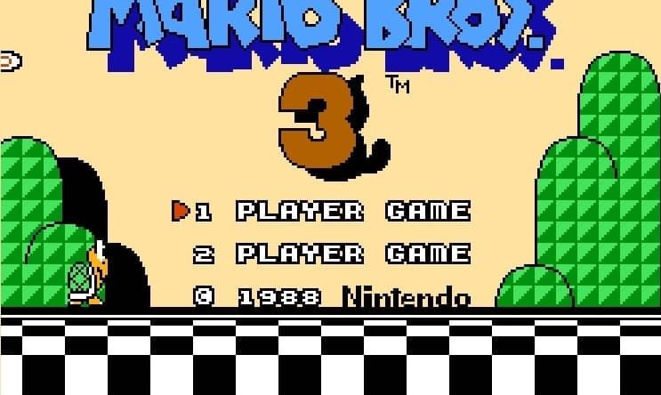 SMB3 Main Menu