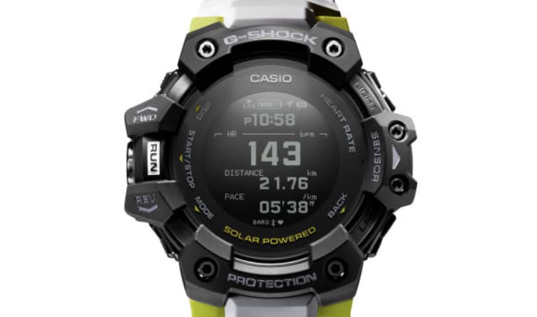 New G-Shock Move featuring the line's first heart sensor.