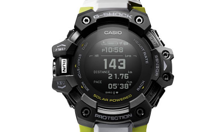 New G-Shock Move featuring the line's first heart sensor.