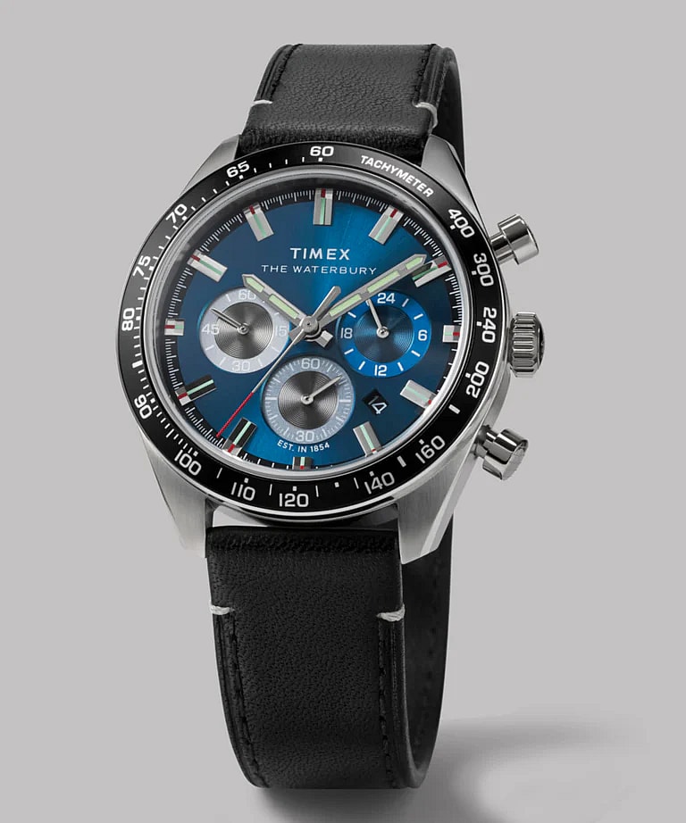This Timex Waterbury Chronograph Has A Luxury Look At An