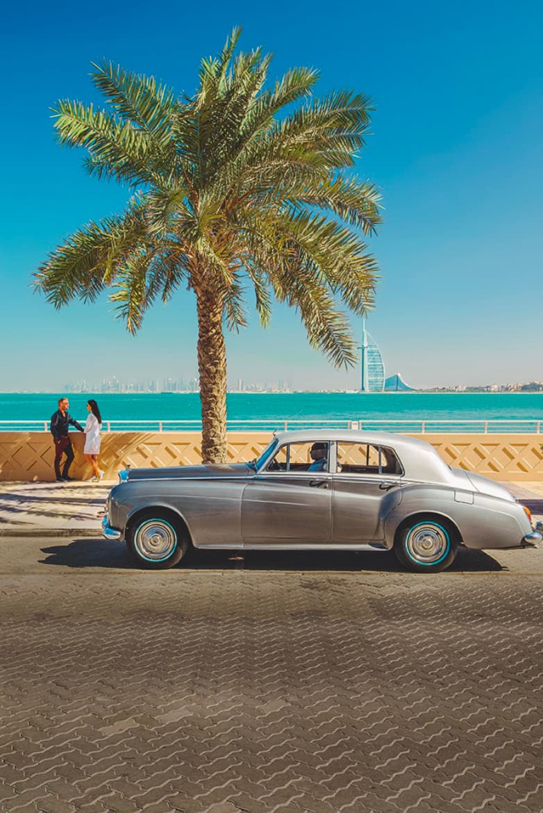 View from Palm Jumeirah.