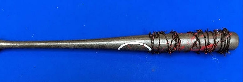 fake Negan's bat TSA blog