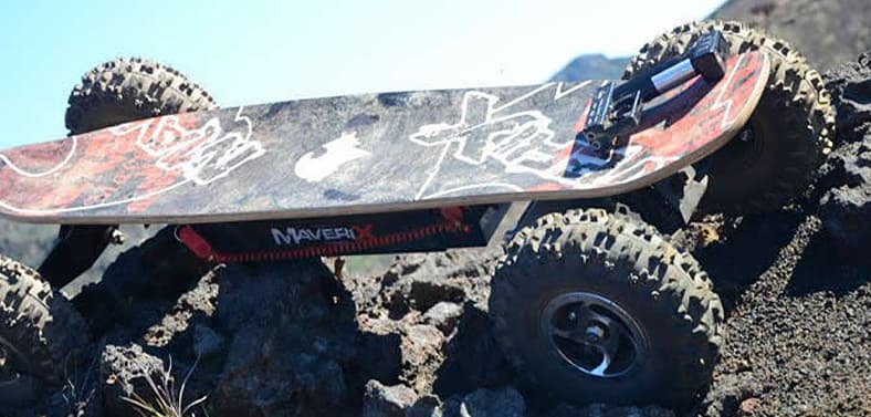 Border X all terrain electric skateboard