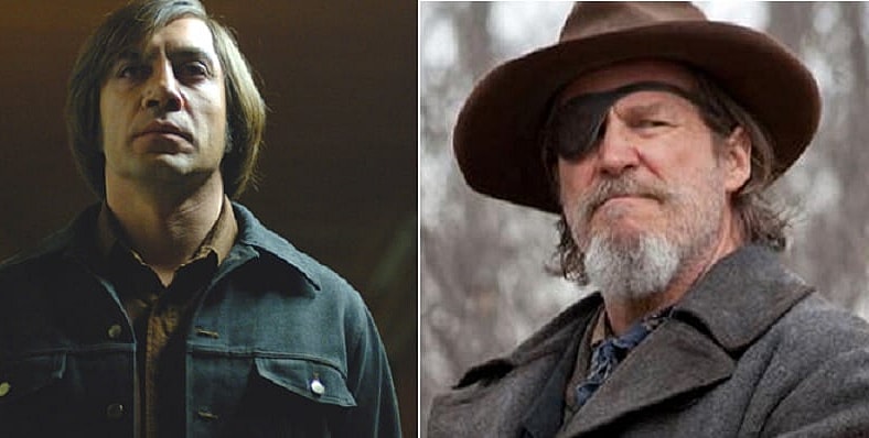 Anton Chigurh Jeff Bridges no country true grit