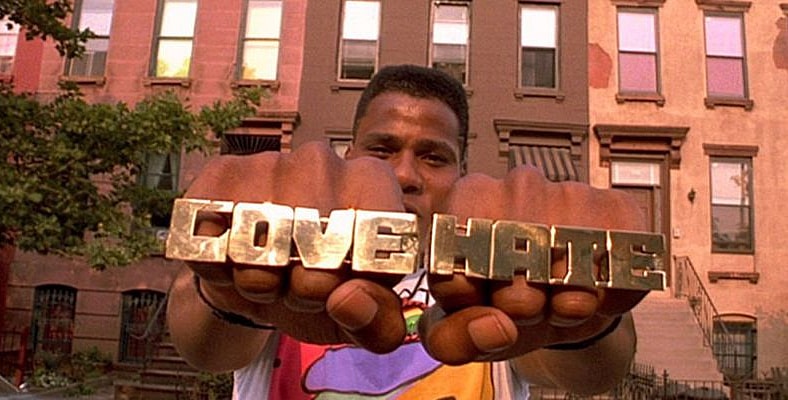 Actor Bill Nunn as Radio Raheem in Spike Lee's "Do the Right Thing."