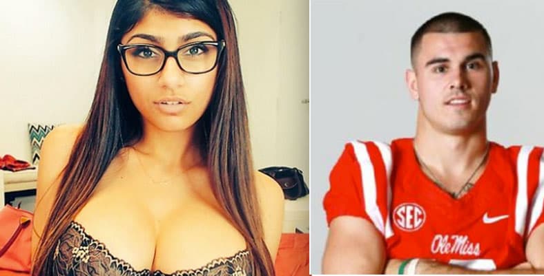 Mia Khalifa and Chad Kelly split