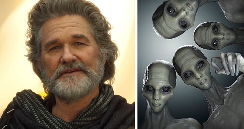 Kurt Russell and aliens