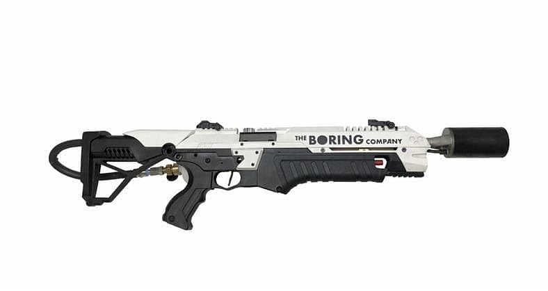Elon Musk Flamethrower Promo