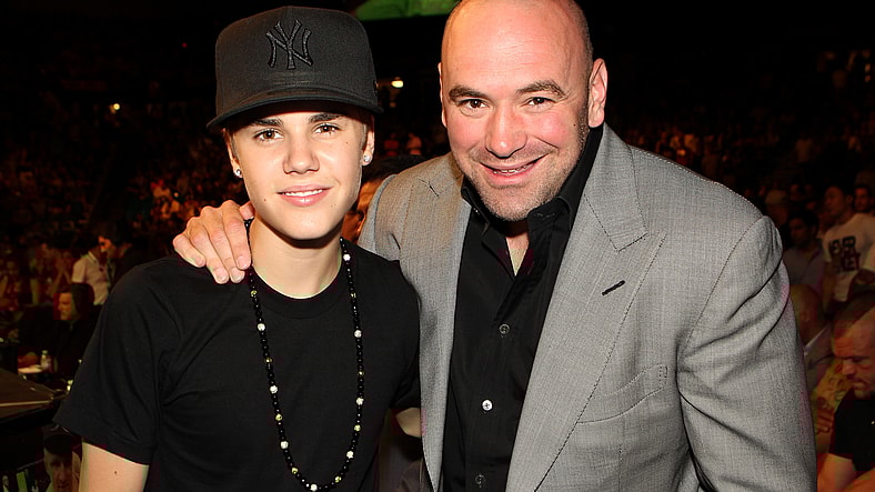 bieber UFC getty.jpg