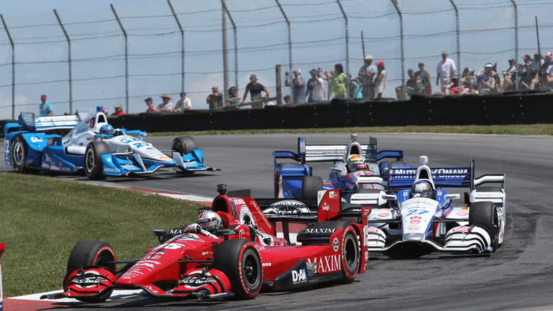 Graham Rahal Indycar Mid-Ohio 2015