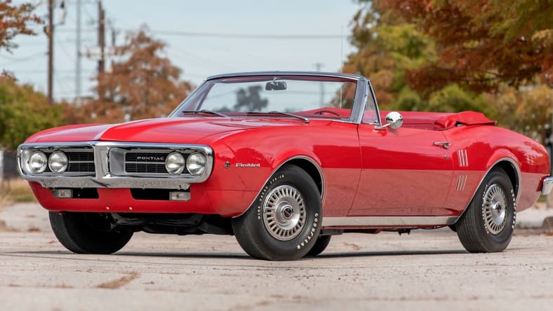 1967 PONTIAC FIREBIRD CONVERTIBLE (2)
