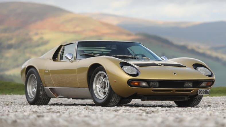 1971 Lamborghini Miura P400 SV Speciale Promo