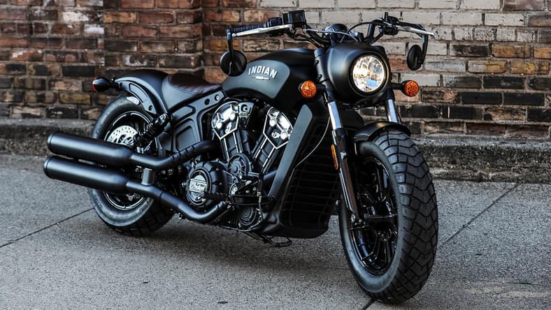 2019 Indian Scout Bobber Promo