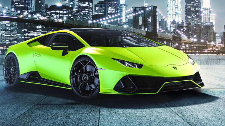 2021 Lamborghini Huracan Evo Fluo Capsule Promo