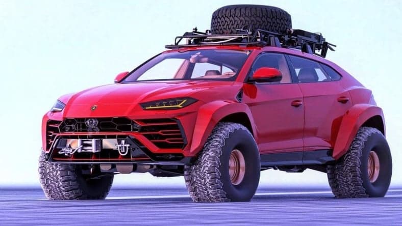 Abimelec Arellano Lamborghini Urus Arctic Truck Promo