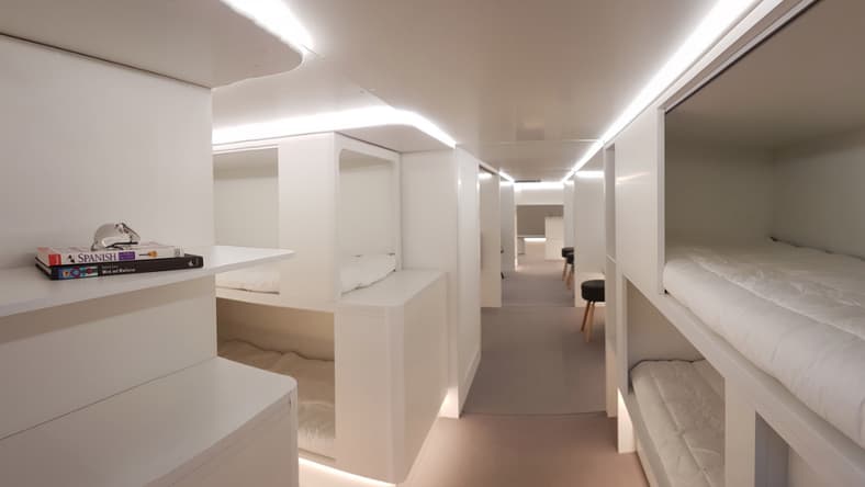 airbus bunk beds